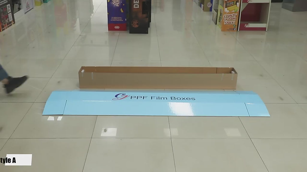 Custom PPF Packaging Boxes | Corrugated Shipping Boxes for Paint Protection Film Rolls